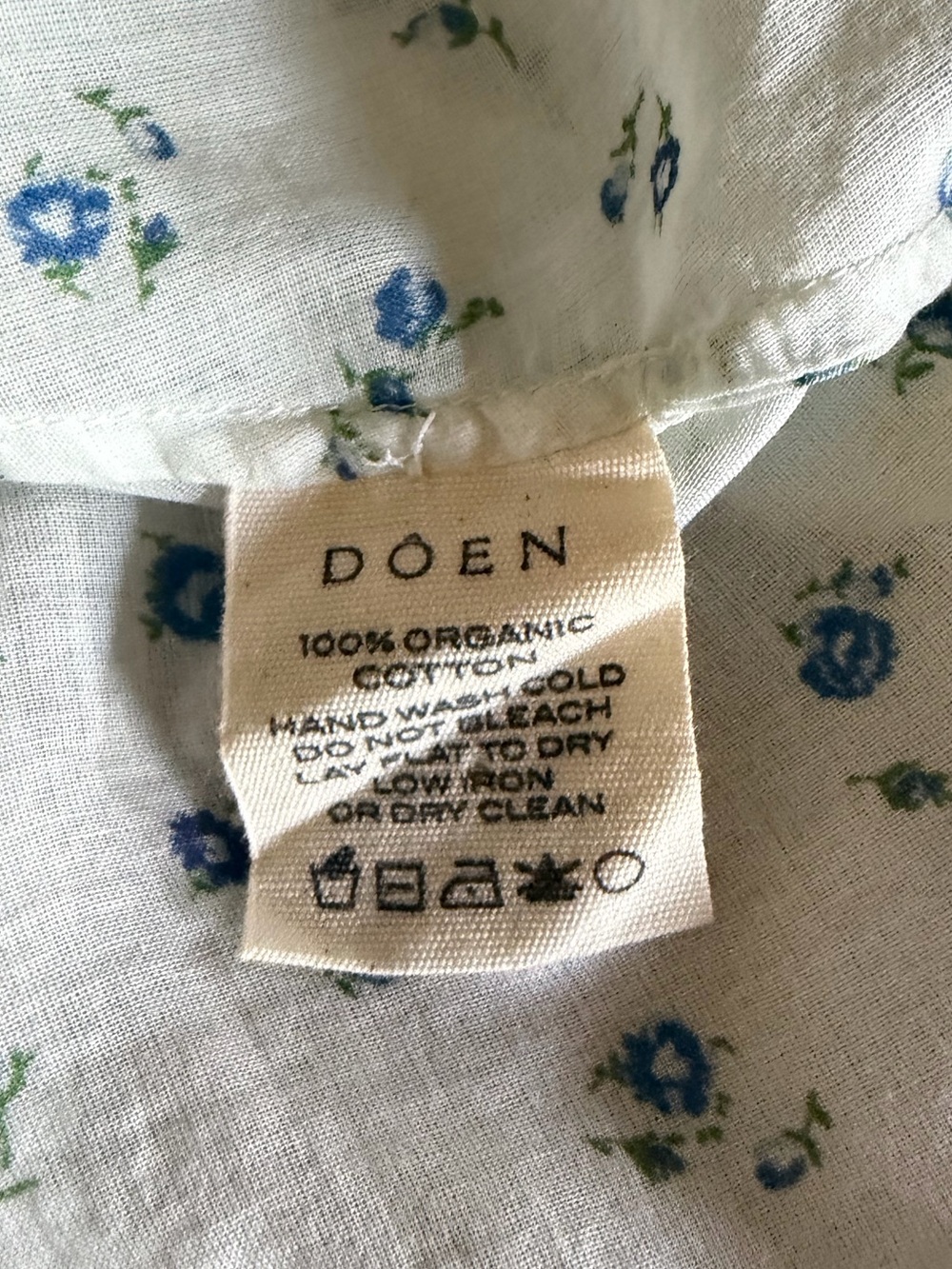 DOEN SweetPea Lazuli Blouse L - Picture 6 of 7